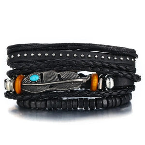 Multilayer Leather Bracelet