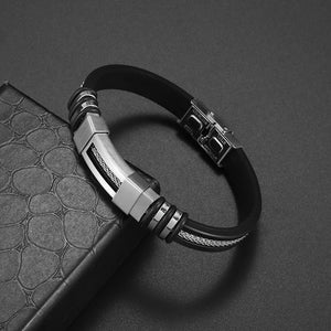 Classic Hand Woven Multi-Layered Leather Bracelet - Vegan leather - Imported