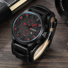 Load image into Gallery viewer, Male Leather Wristwatch
