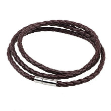 Load image into Gallery viewer, Colorful Fashion PU Braided Leather Bracelet - Vegan leather - Imported
