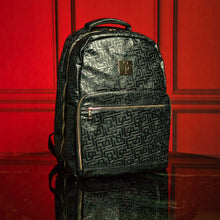 Charger l&#39;image dans la galerie, Black Monogram Leather Daily Commuter Bag (150 Made)
