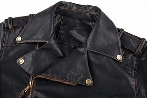 Mens Vegan leather Jacket - Imported