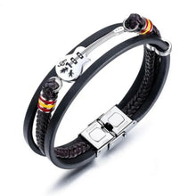 Load image into Gallery viewer, Casual Braided Leather Bracelets - Vegan leather - Imported
