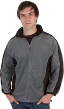 Charger l&#39;image dans la galerie, Adult Mens Two-Tone Anti-Pilling Performance Fleece Jacket - Various Color And Sizes

