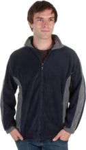 Charger l&#39;image dans la galerie, Adult Mens Two-Tone Anti-Pilling Performance Fleece Jacket - Various Color And Sizes
