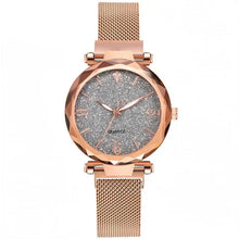 Charger l&#39;image dans la galerie, Montre femme en or rose
