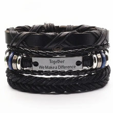 Charger l&#39;image dans la galerie, Leather Bracelets Men Bangles
