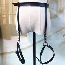 Cargar imagen en el visor de la galería, Harness Waist Belt Leather Garters
