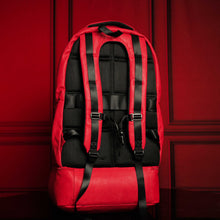 Load image into Gallery viewer, Red Leather Luxury Carry-On Backpack (Patented Signature Design)
