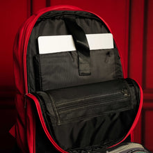 Load image into Gallery viewer, Red Leather Luxury Carry-On Backpack (Patented Signature Design)
