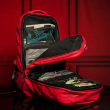 Load image into Gallery viewer, Red Leather Luxury Carry-On Backpack (Patented Signature Design)
