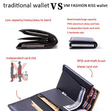 Load image into Gallery viewer, Leather Rfid Cardholder
