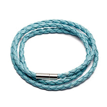 Load image into Gallery viewer, Colorful Fashion PU Braided Leather Bracelet - Vegan leather - Imported
