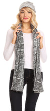 Charger l&#39;image dans la galerie, Coline Soft Heather Chunky Cable knit Hat and Scarf Set Warm Cozy Winter
