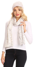 Charger l&#39;image dans la galerie, Coline Soft Heather Chunky Cable knit Hat and Scarf Set Warm Cozy Winter
