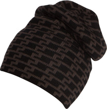 Load image into Gallery viewer, Nils Slouchy Beanie Hat Warm and Cozy Heather and Patterned
