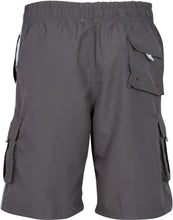 Load image into Gallery viewer, Men&#39;s Contrast Striped Solid Color Swim Trunks for Surfing and Skating
