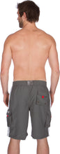 Load image into Gallery viewer, Men&#39;s Contrast Striped Solid Color Swim Trunks for Surfing and Skating
