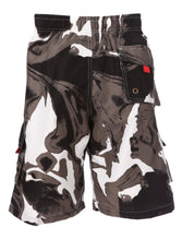 Charger l&#39;image dans la galerie, Multi Color Wave Design Skate Surf Board Short / Swim Trunks
