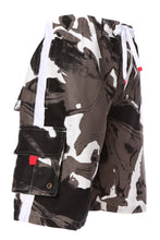 Charger l&#39;image dans la galerie, Multi Color Wave Design Skate Surf Board Short / Swim Trunks
