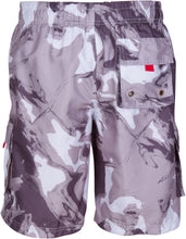 Charger l&#39;image dans la galerie, Multi Color Wave Design Skate Surf Board Short / Swim Trunks
