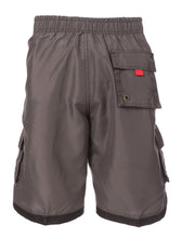 Load image into Gallery viewer, Mens Contrast Stripes Skate Surf Board Short / Swim Trunks
