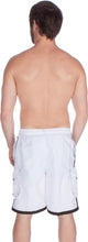 Load image into Gallery viewer, Mens Contrast Stripes Skate Surf Board Short / Swim Trunks
