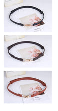 Cargar imagen en el visor de la galería, Adjustable Leather Dress Belt
