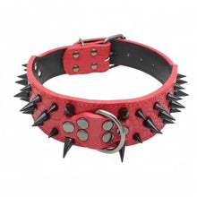 Load image into Gallery viewer, Spiked Studded Leather Collars
