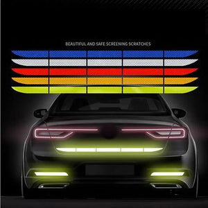 Accesorios para automóviles con cinta reflectante de advertencia trasera automática