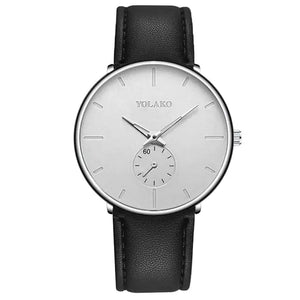 Reloj con correa de malla inoxidable