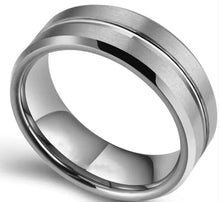 Cargar imagen en el visor de la galería, Tungsten Wedding Band Ring
