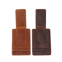 Load image into Gallery viewer, The Walden | Handmade Leather Front Pocket Wallet with Money Clip
