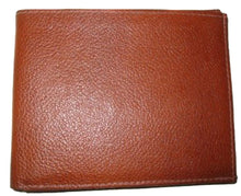 Load image into Gallery viewer, Men&#39;s Bi-Fold Leather Double Flap Wallet with 9 Card Slots with Gift Bag
