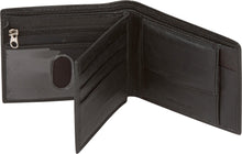 Load image into Gallery viewer, Bi-Fold Leather Wallet with 6 Card Slots/2 Coin Pkts with Gift bag
