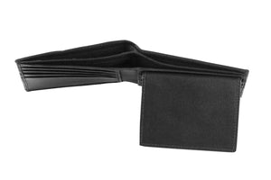 Leather Bifold Wallet Flip up Removable Id Case - Comes in a Gift Bag