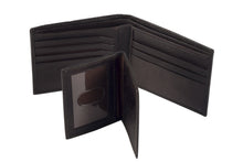 Load image into Gallery viewer, Leather Bifold Wallet Flip up Removable Id Case - Comes in a Gift Bag
