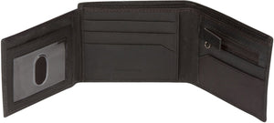 Bi-fold Leather Wallet - Comes in a Gift Bag