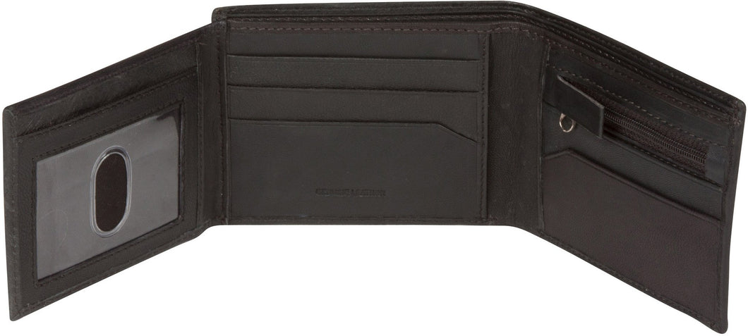 Bi-fold Leather Wallet - Comes in a Gift Bag