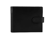 Charger l&#39;image dans la galerie, Bifold Press Stud Mens Leather Wallet With Gift Bag
