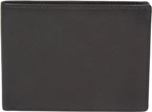 Bi-Fold Leather Wallet with Removable ID Case - Comes in a Gift bag