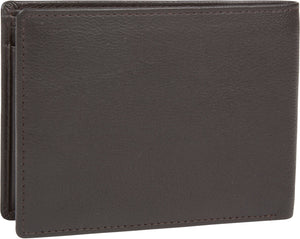 Bi-Fold Leather Wallet with Removable ID Case - Comes in a Gift bag