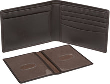 Load image into Gallery viewer, Bi-Fold Leather Wallet with Removable ID Case - Comes in a Gift bag
