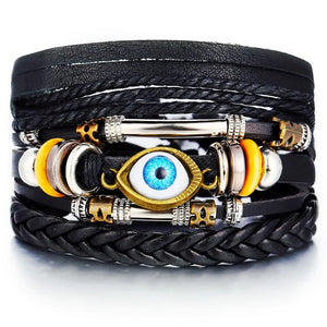 Multilayer Leather Bracelet