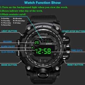 Montre électronique multifonction