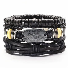 Load image into Gallery viewer, Leather Bracelets Men Bangles
