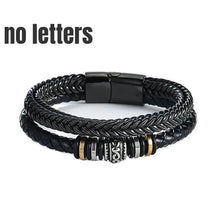 Load image into Gallery viewer, Braided Leather Bracelets for Men - Vegan leather - Imported
