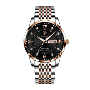 Montre en acier inoxydable pour hommes