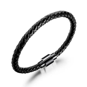 Classic Hand Woven Multi-Layered Leather Bracelet - Vegan leather - Imported