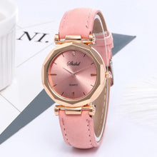 Load image into Gallery viewer, Fashion Women Leather Casual Watch - Vegan leather - Imported
